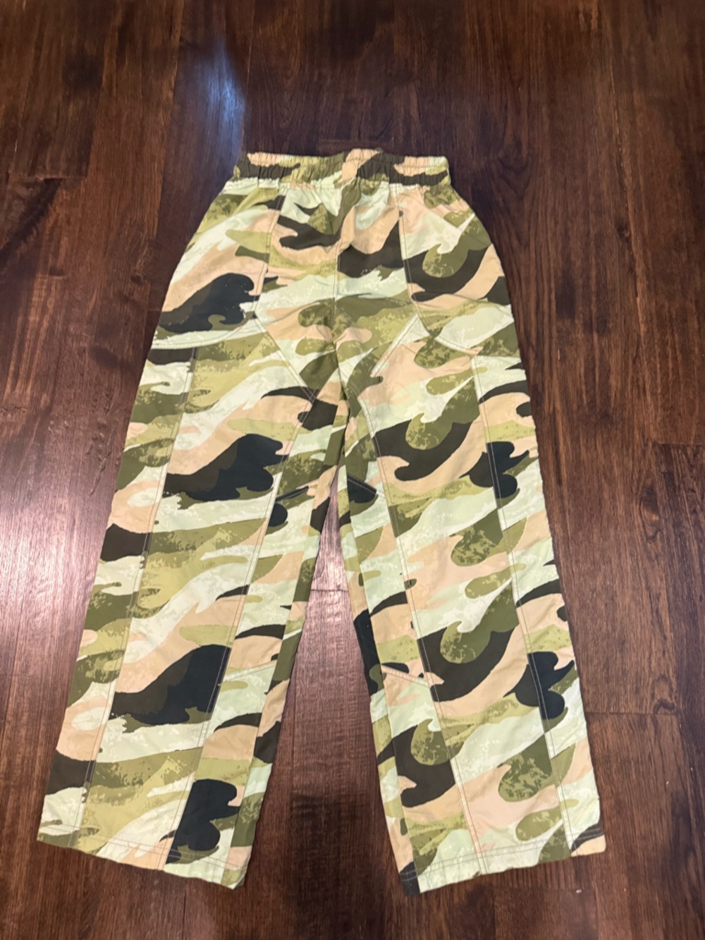 FP Movement by Free People Olive Green Camo Stadium Pants - Picture 5 of 12